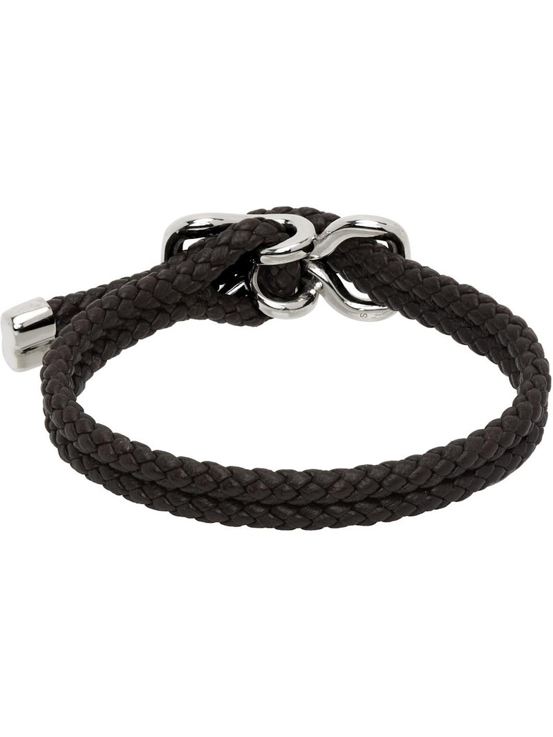 Bottega Veneta Leather Bracelet outlook