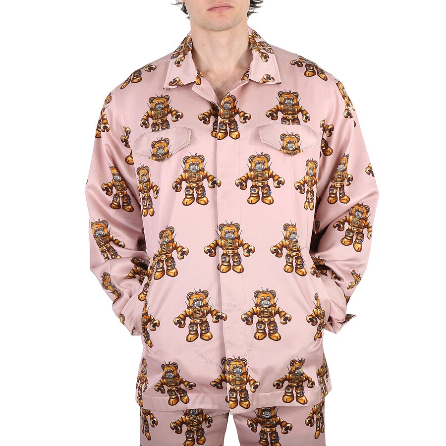 Moschino Pink Robot Bear Jacket - 3