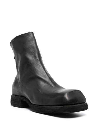 Guidi calf leather ankle boots outlook