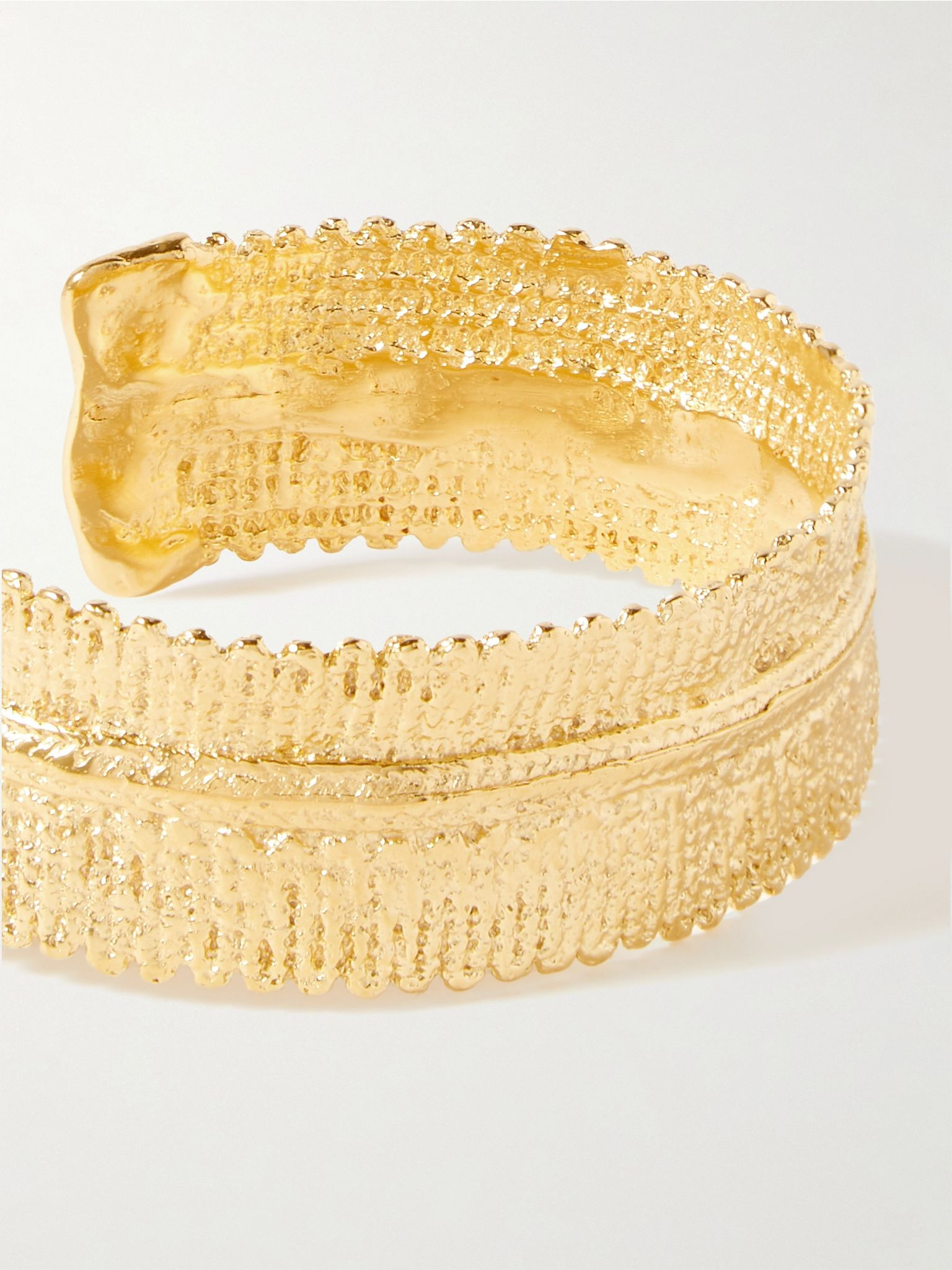 Artemis gold-plated cuff Gold - 4