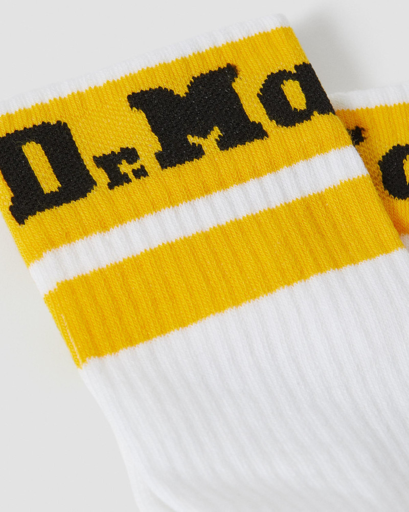Athletic Logo Organic Cotton Blend Socks 3