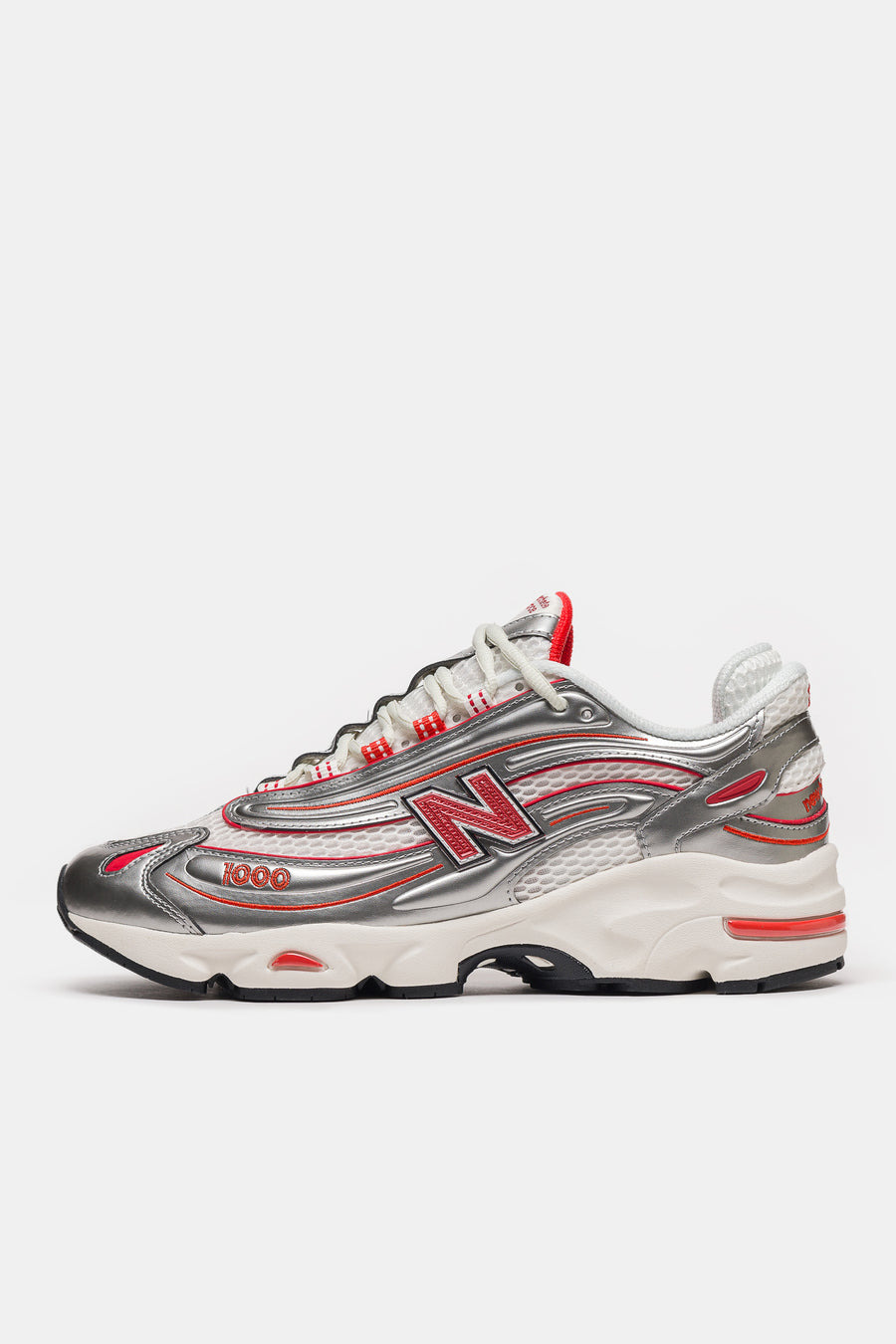 Thisisneverthat 1000 Sneaker in Silver/Valiant Poppy - 1