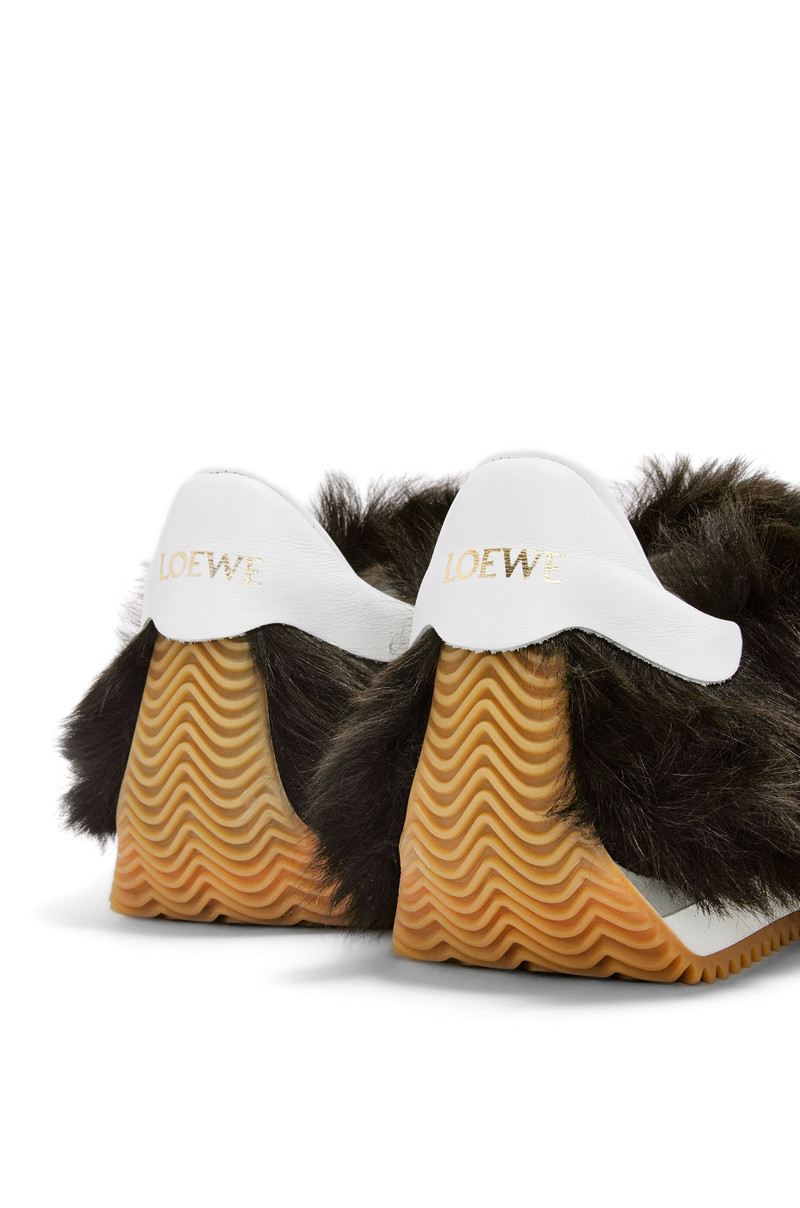 Flow runner in shearling 4