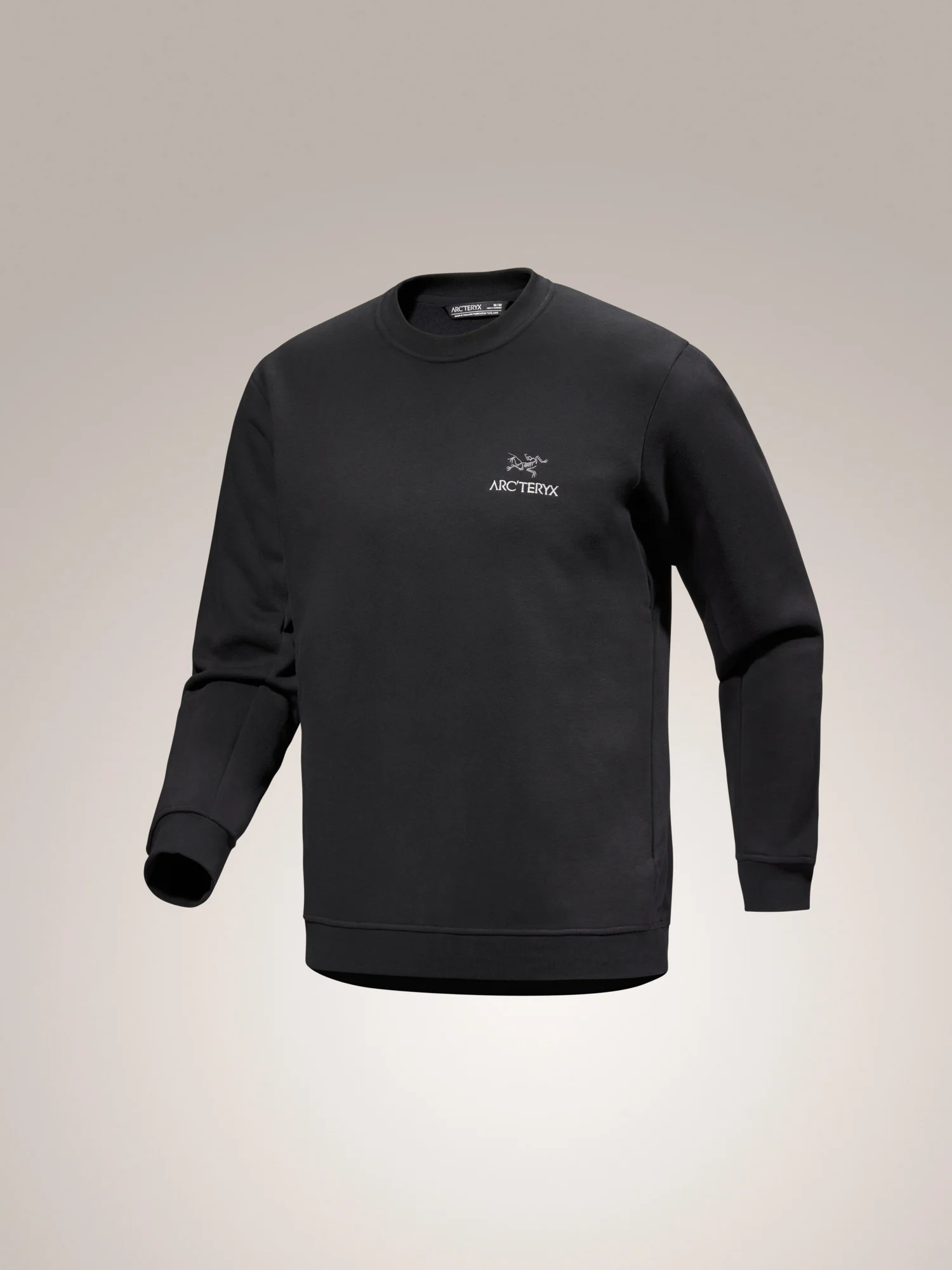 Emblem Fleece Crew Neck Pullover - 1