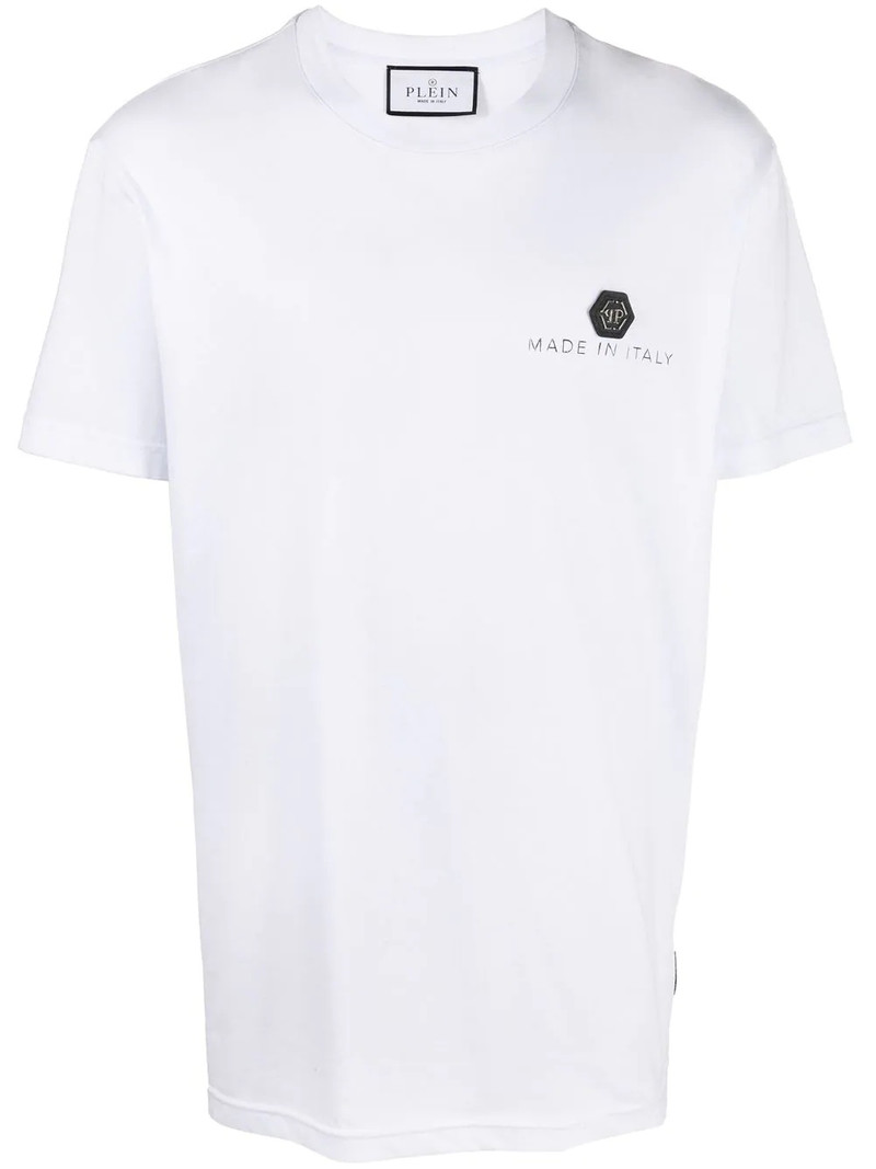 logo-print short-sleeve T-shirt 1