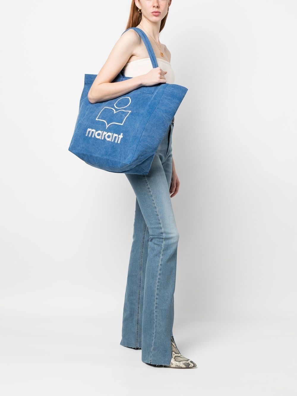 logo-print tote bag - 2