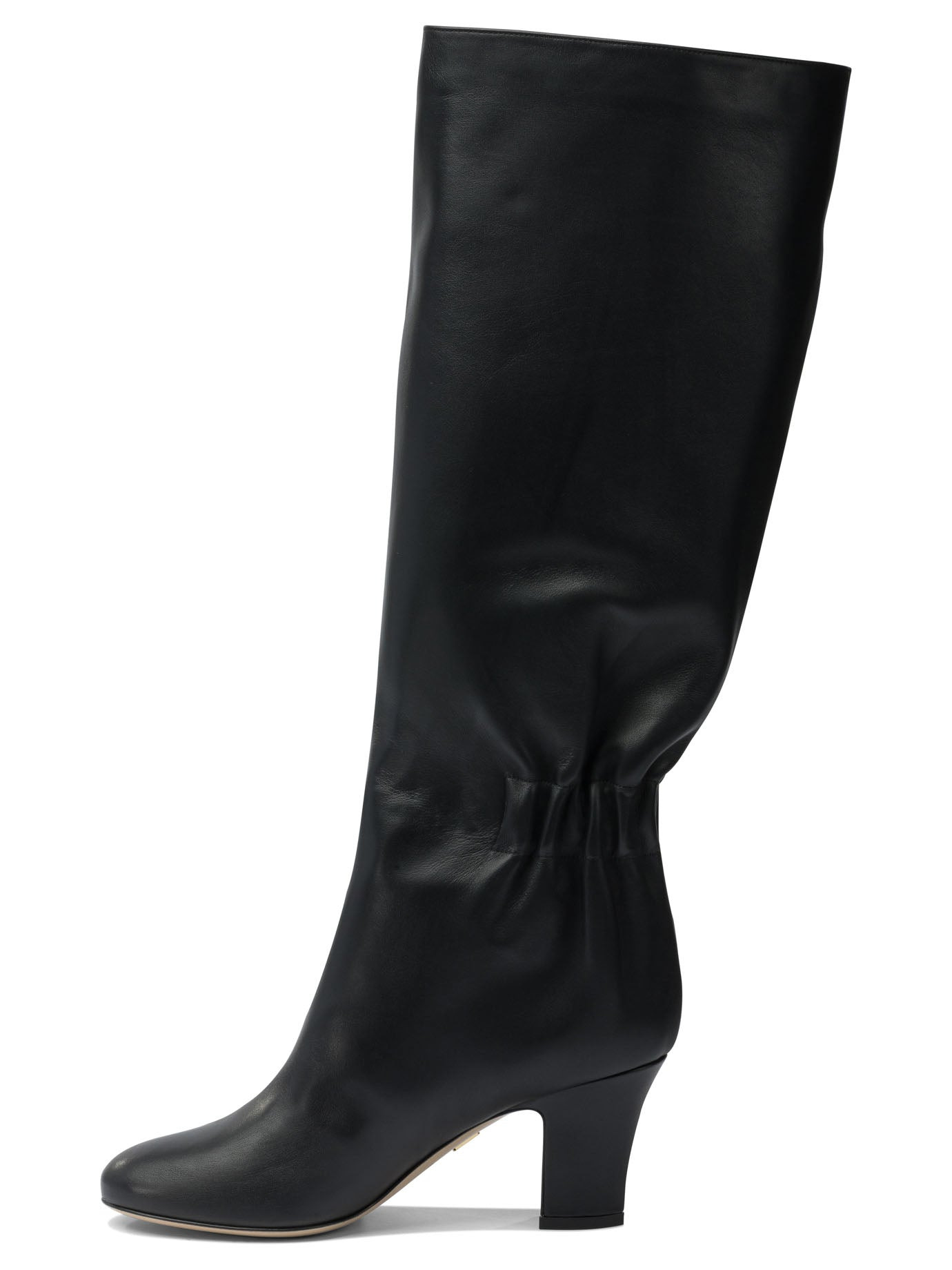 Ferragamo Curled Details Boots 70 Mm - 3