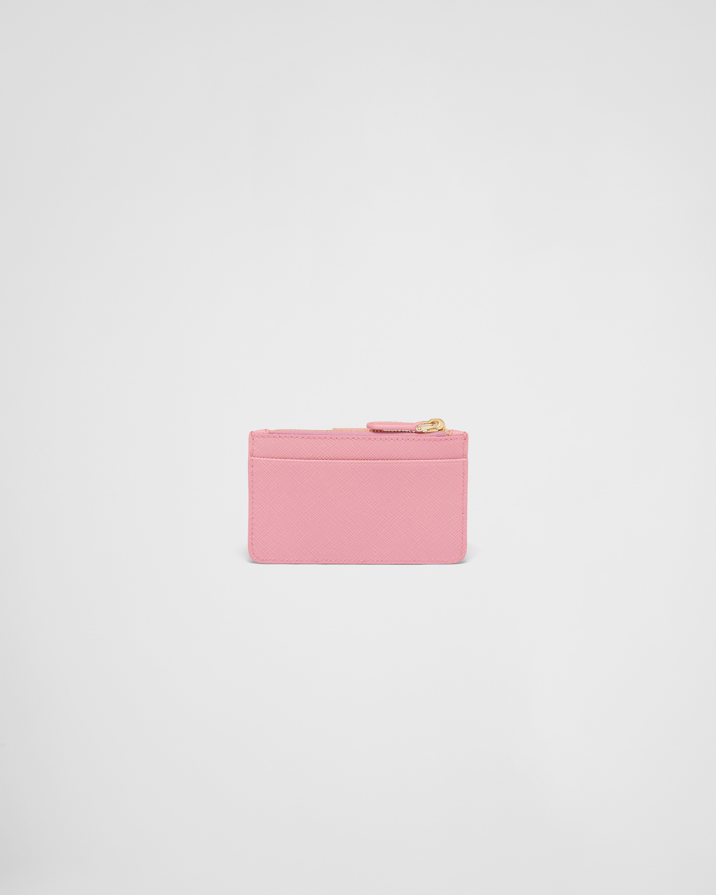 Saffiano and smooth leather card holder - 4