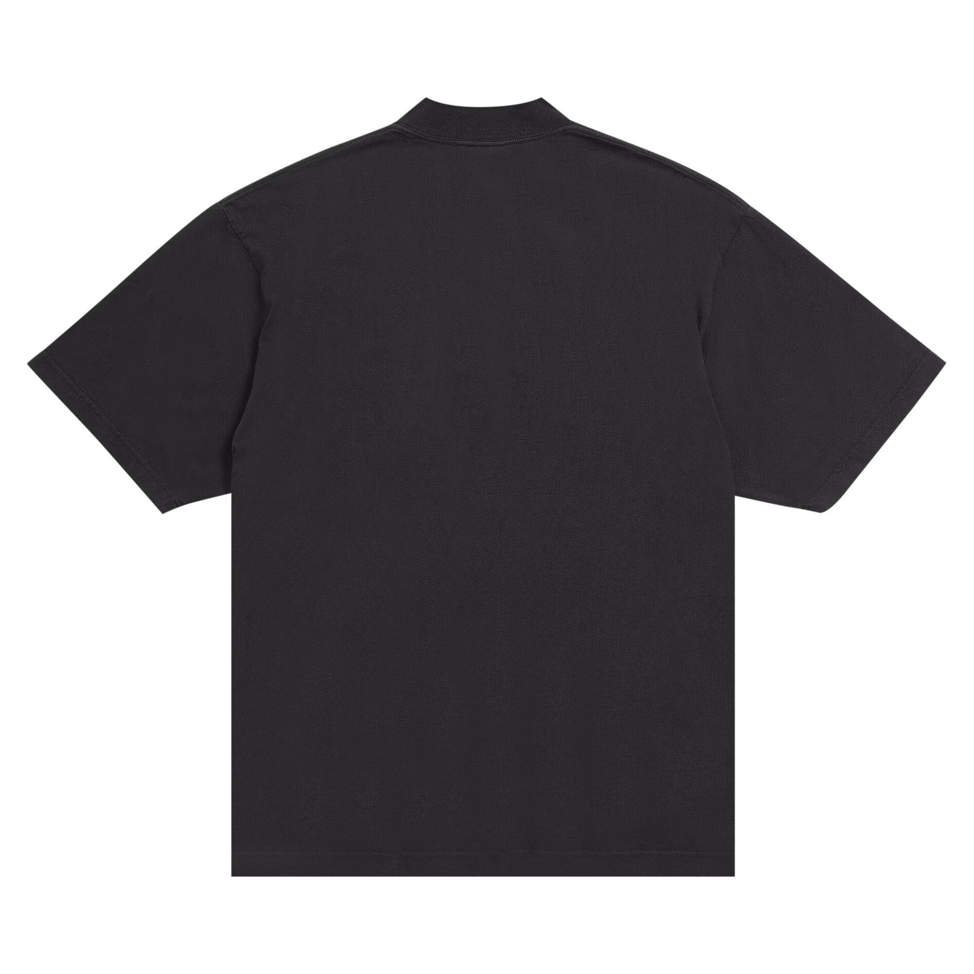 Balenciaga Political Stencil T-Shirt 'Faded Black/White' - 2