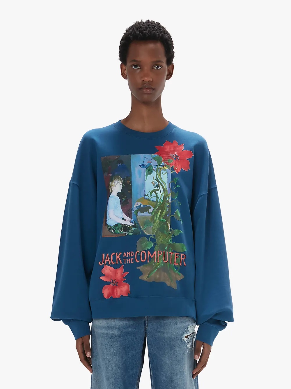 SWEATSHIRT WITH PRINT - 2