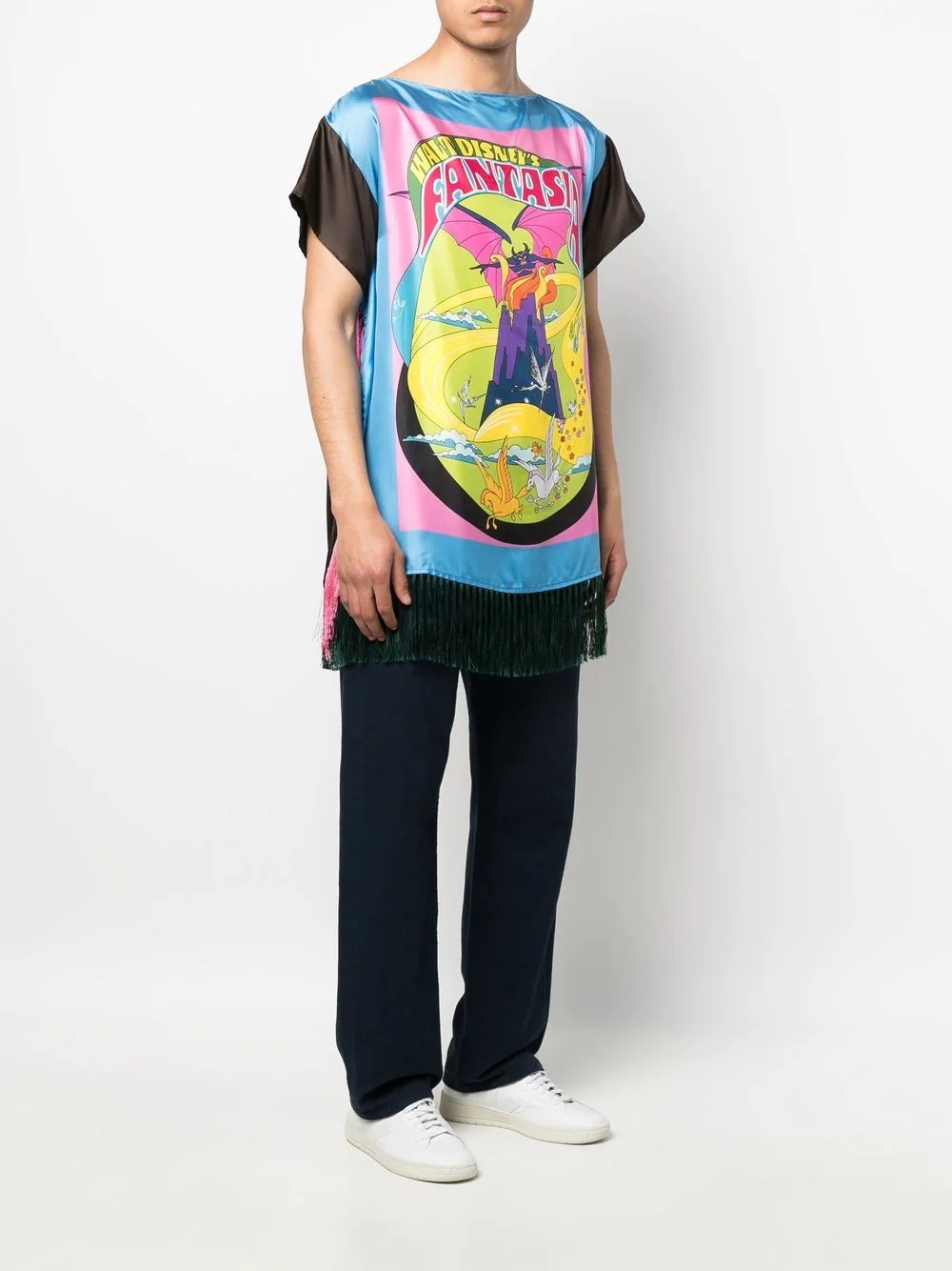 x Disney Fantasia print oversized T-shirt - 4