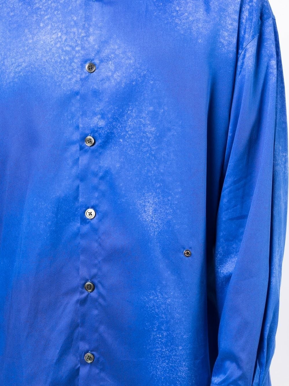 spray-effect satin shirt - 5