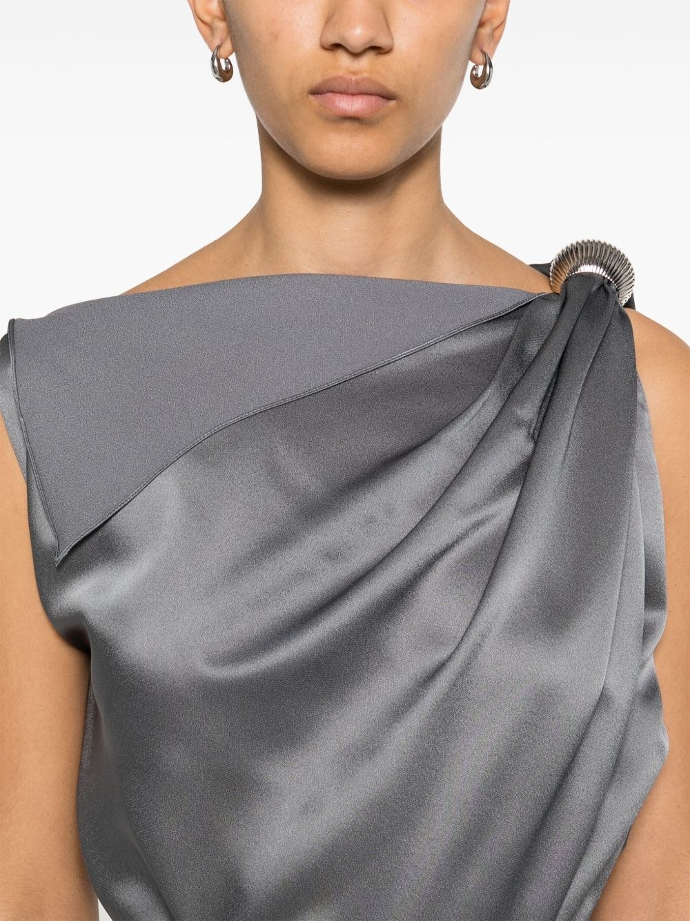 Arpège-ring draped top - 5