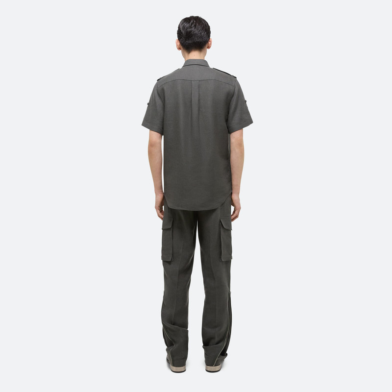 LINEN EPAULET SHIRT 5