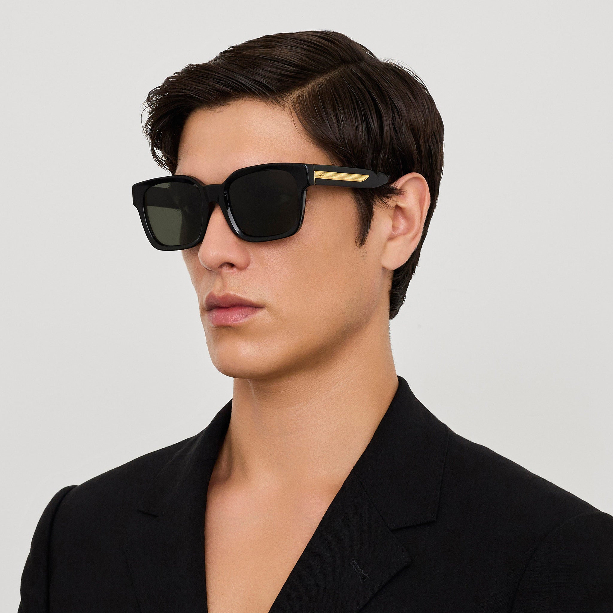 Nathan Sunglasses in Black - 5