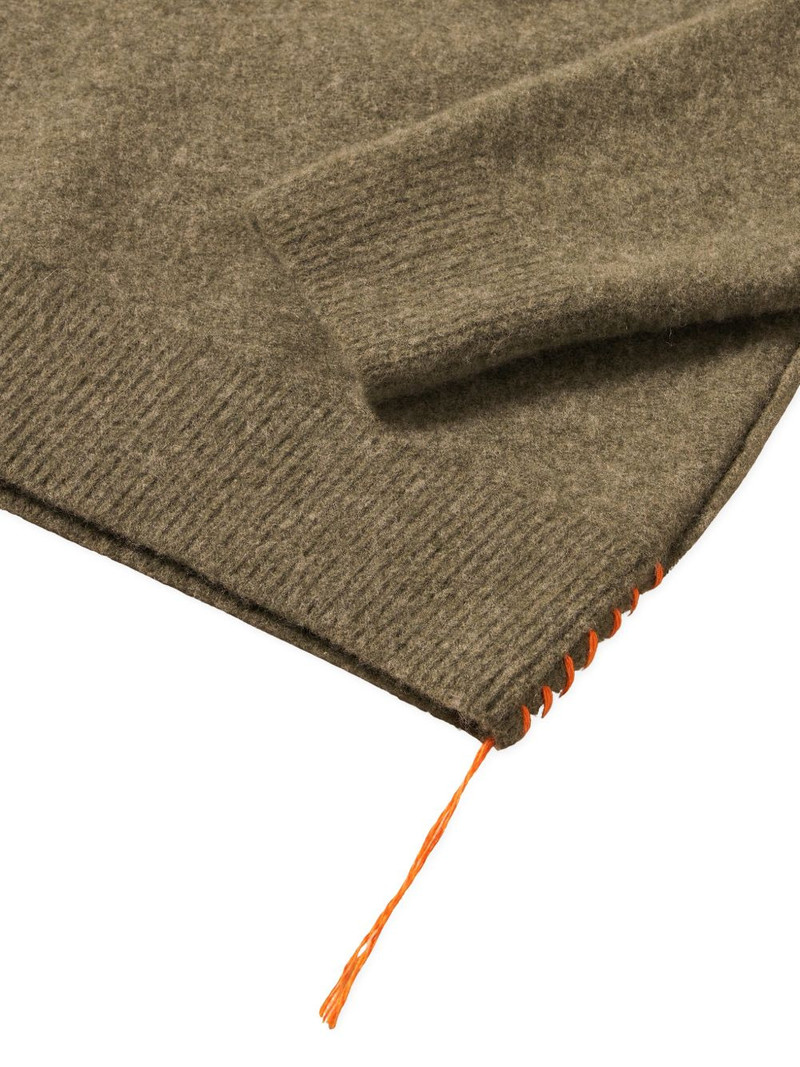 Harvard raglan-sleeve sweater 4