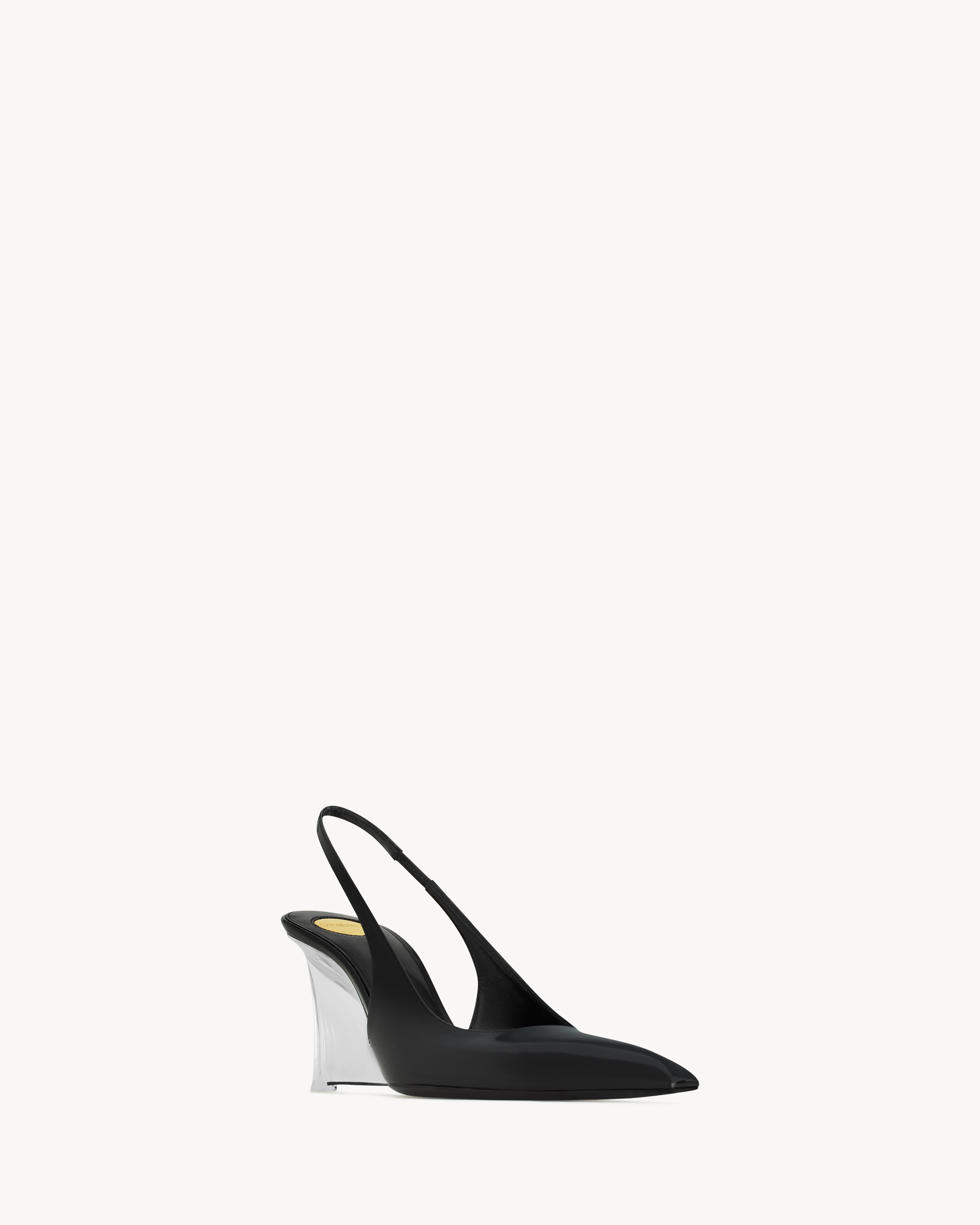 MILLER WEDGES IN GLAZED LEATHER - 3