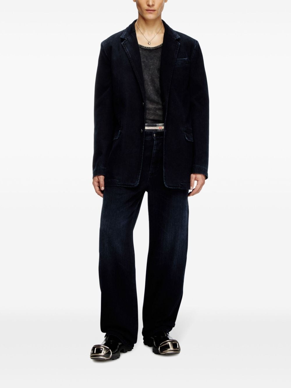 D-REGER denim blazer - 3