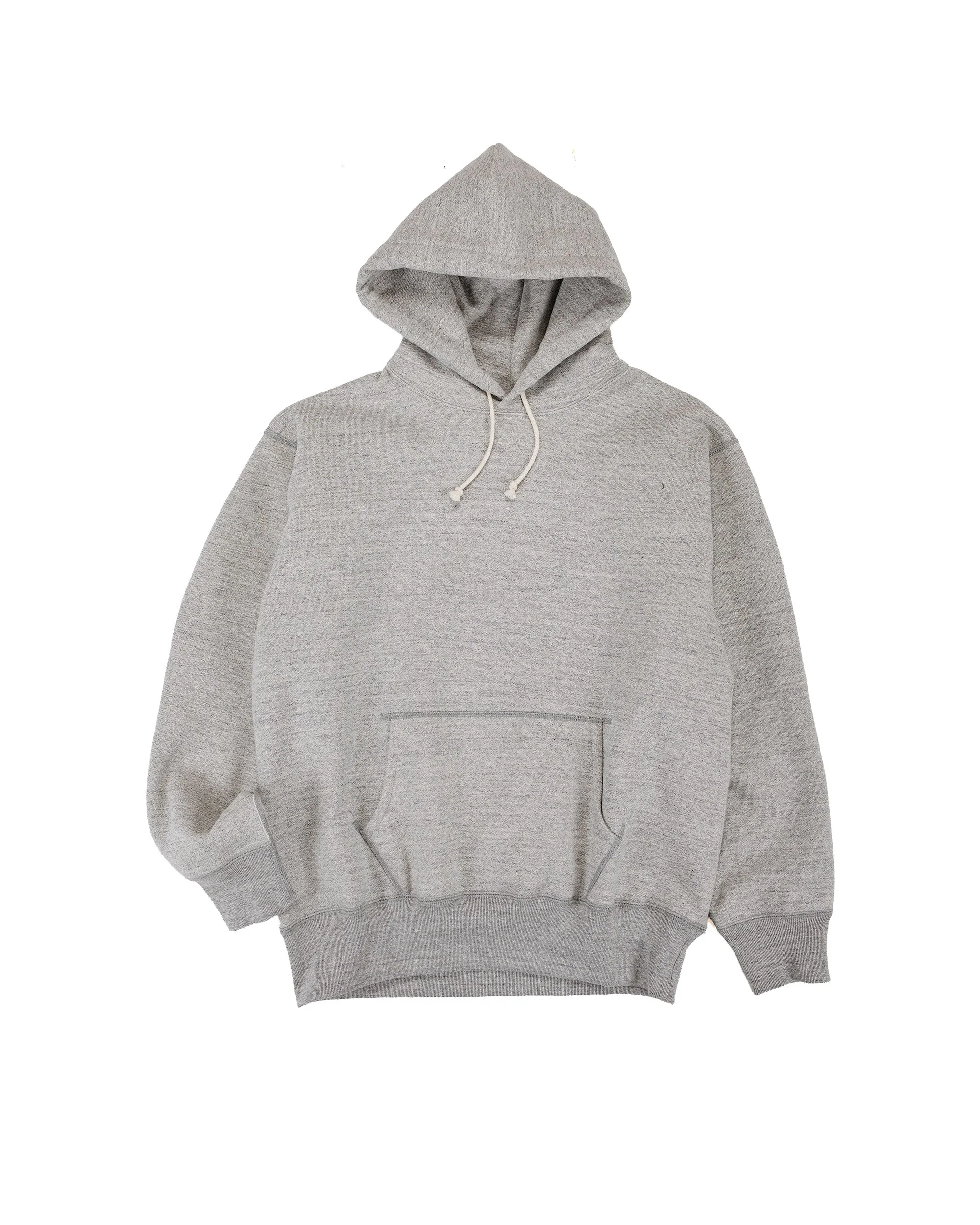 MC25105 12oz. Ball Park Hooded Sweatshirt Medium Grey - 1