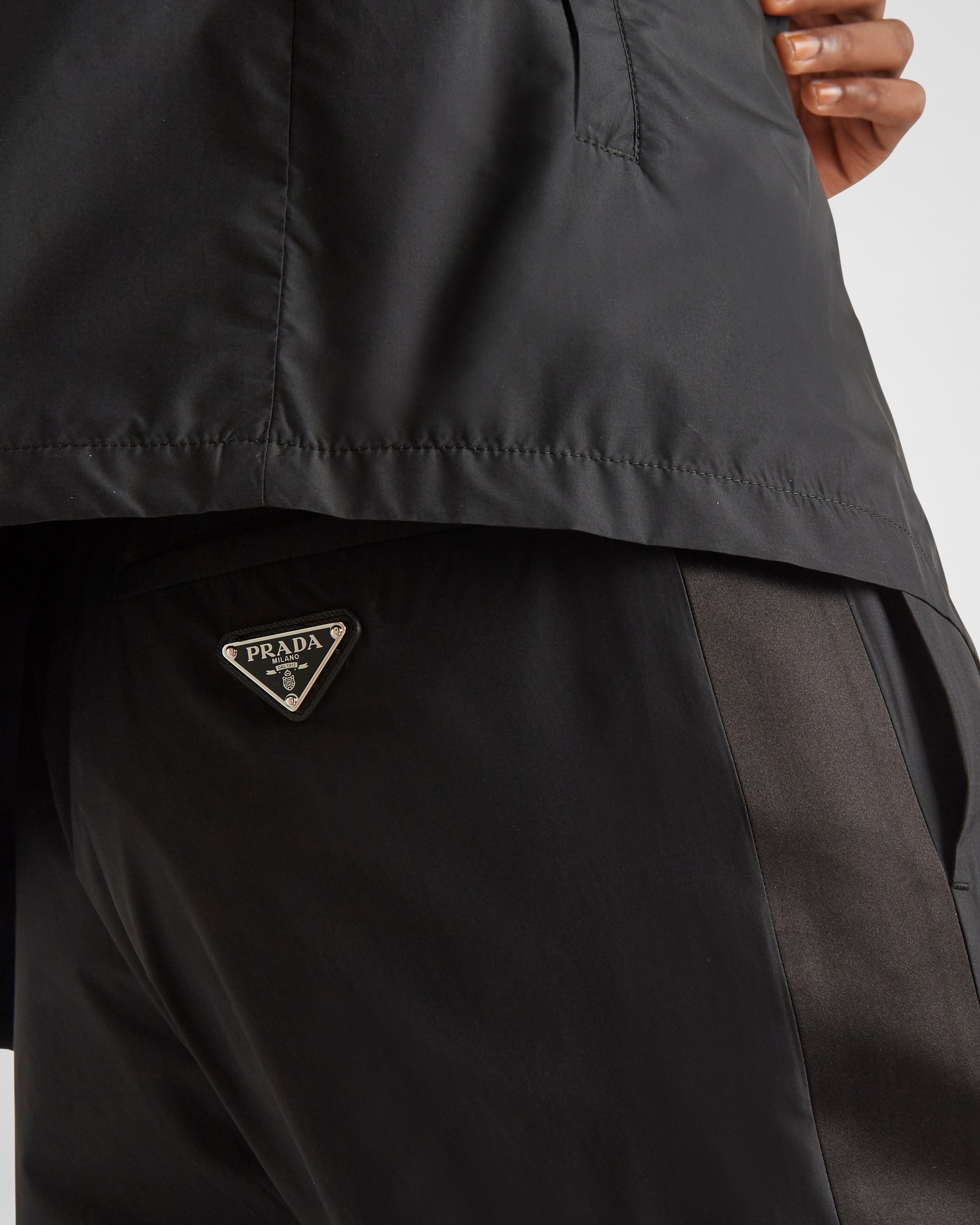 Silk blend joggers - 4