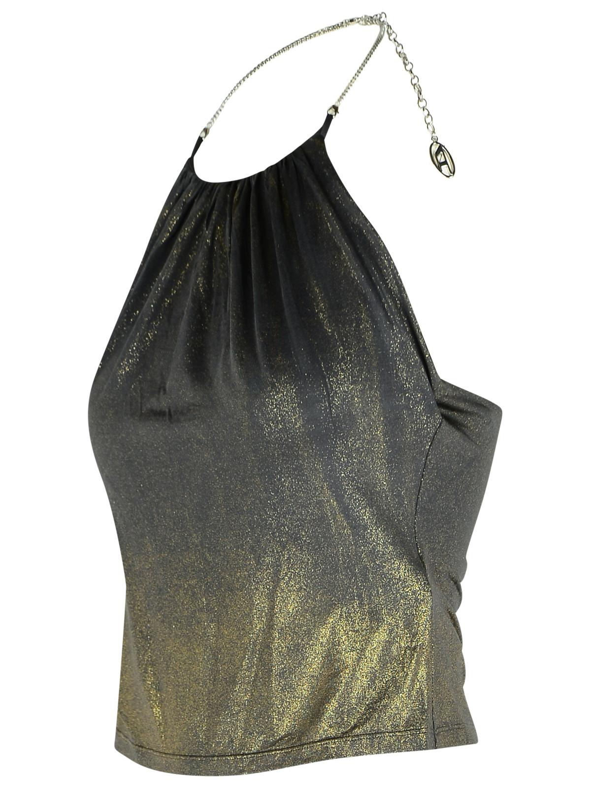 Diesel Grey Acetate Blend Top Women - 2
