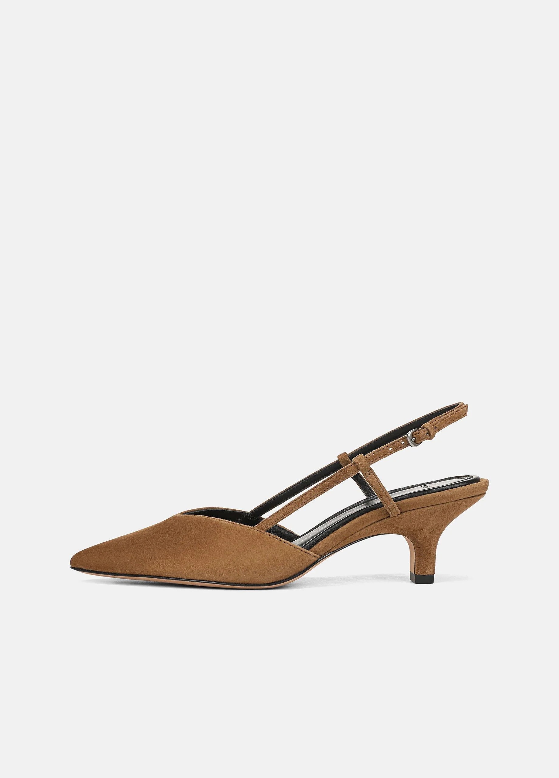 Levvy Suede Slingback Pump - 1