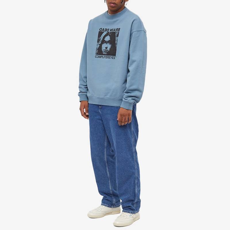 Brain Dead Computer Eyes Cew Sweat 4