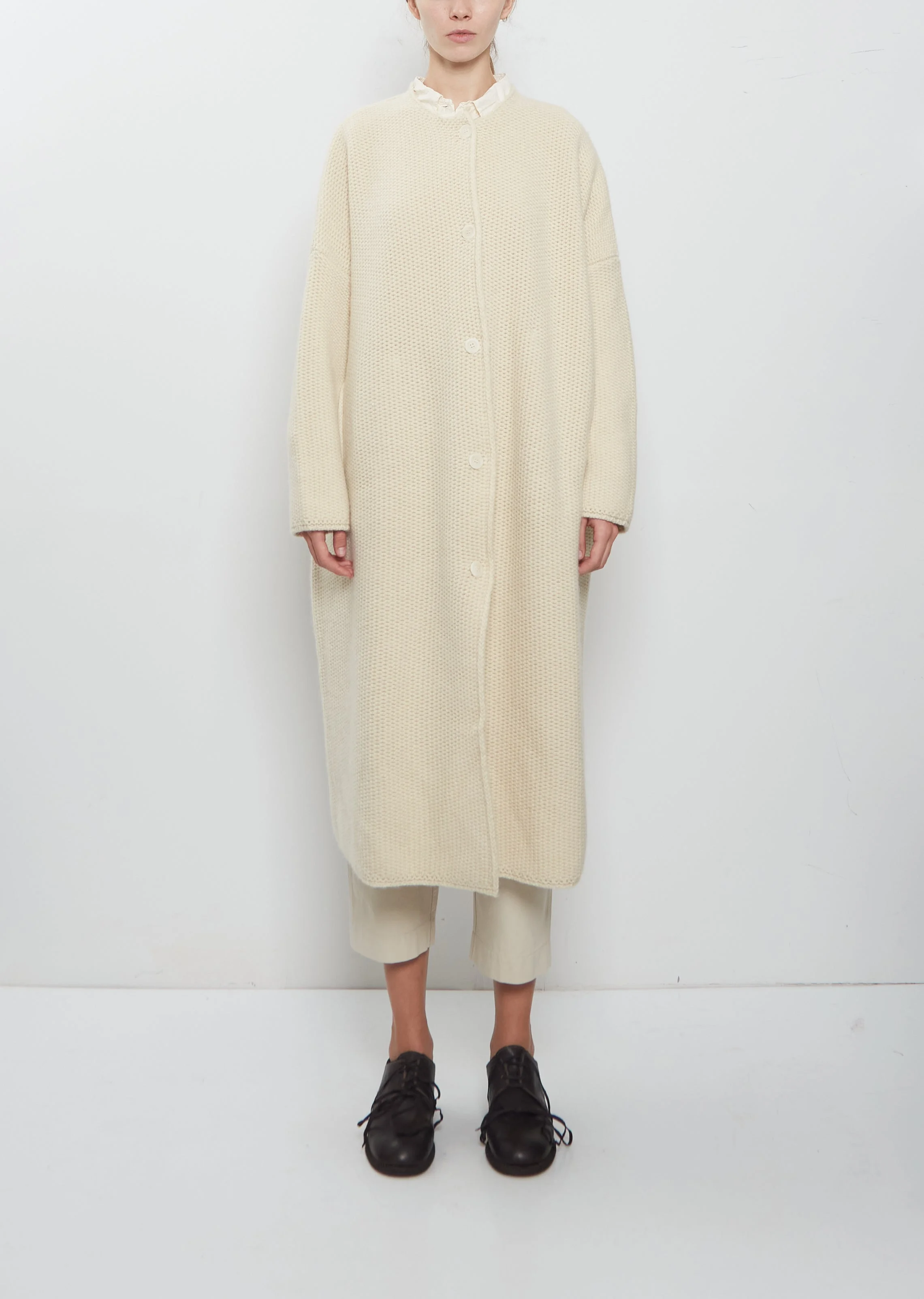 Rover Wool Knit Coat - 1