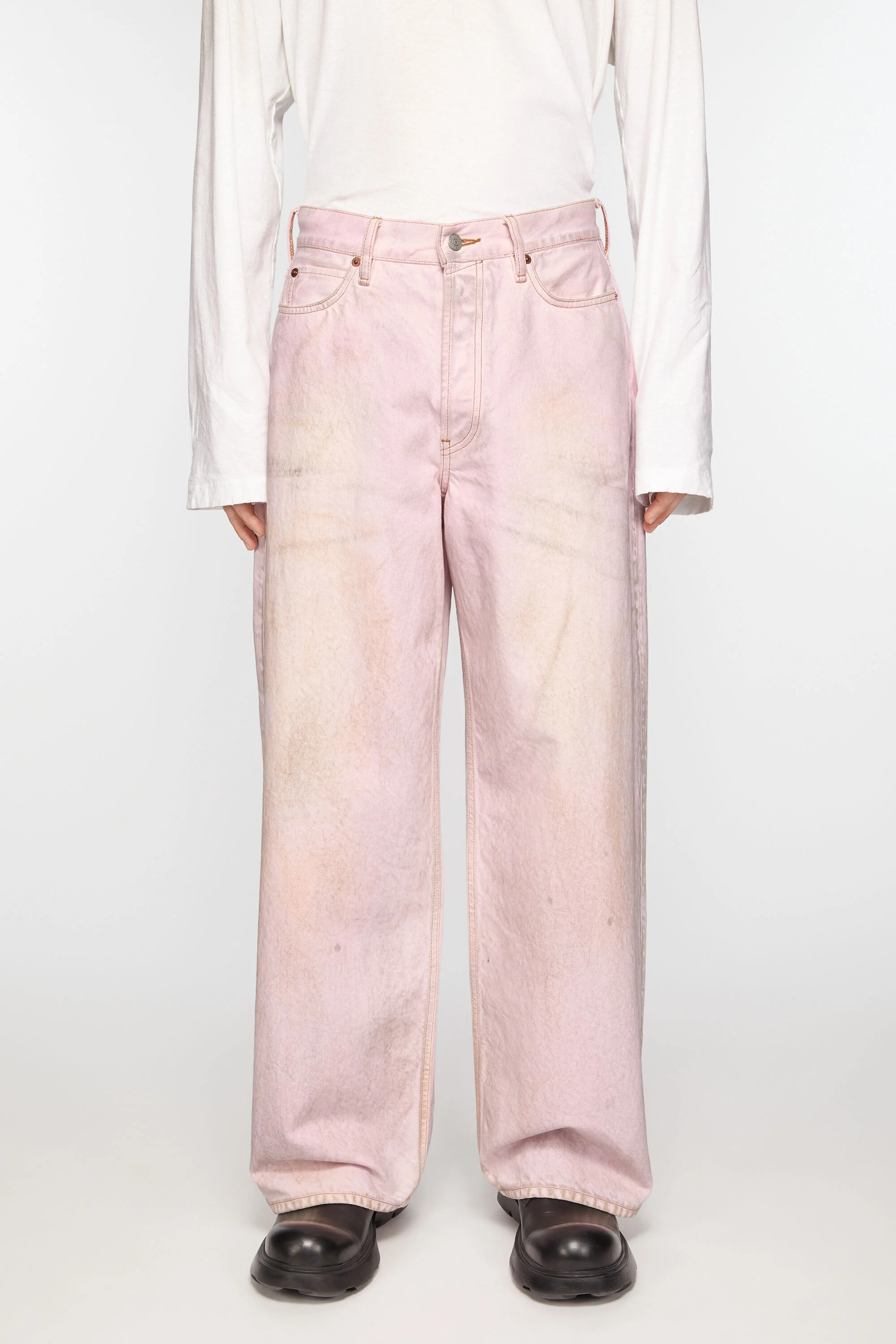 Baggy fit jeans - 1981 - Pale Pink - 3
