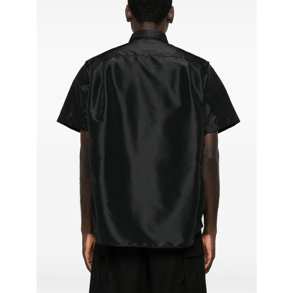 Sacai Black Shirts Men - 5