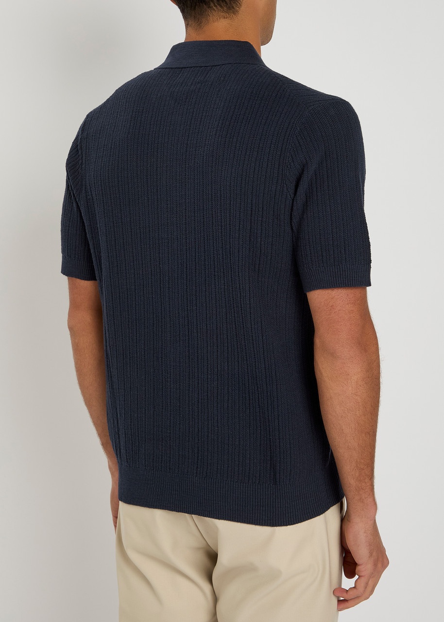 NN07 Nolan Ribbed Cotton-knit Cardigan - 3