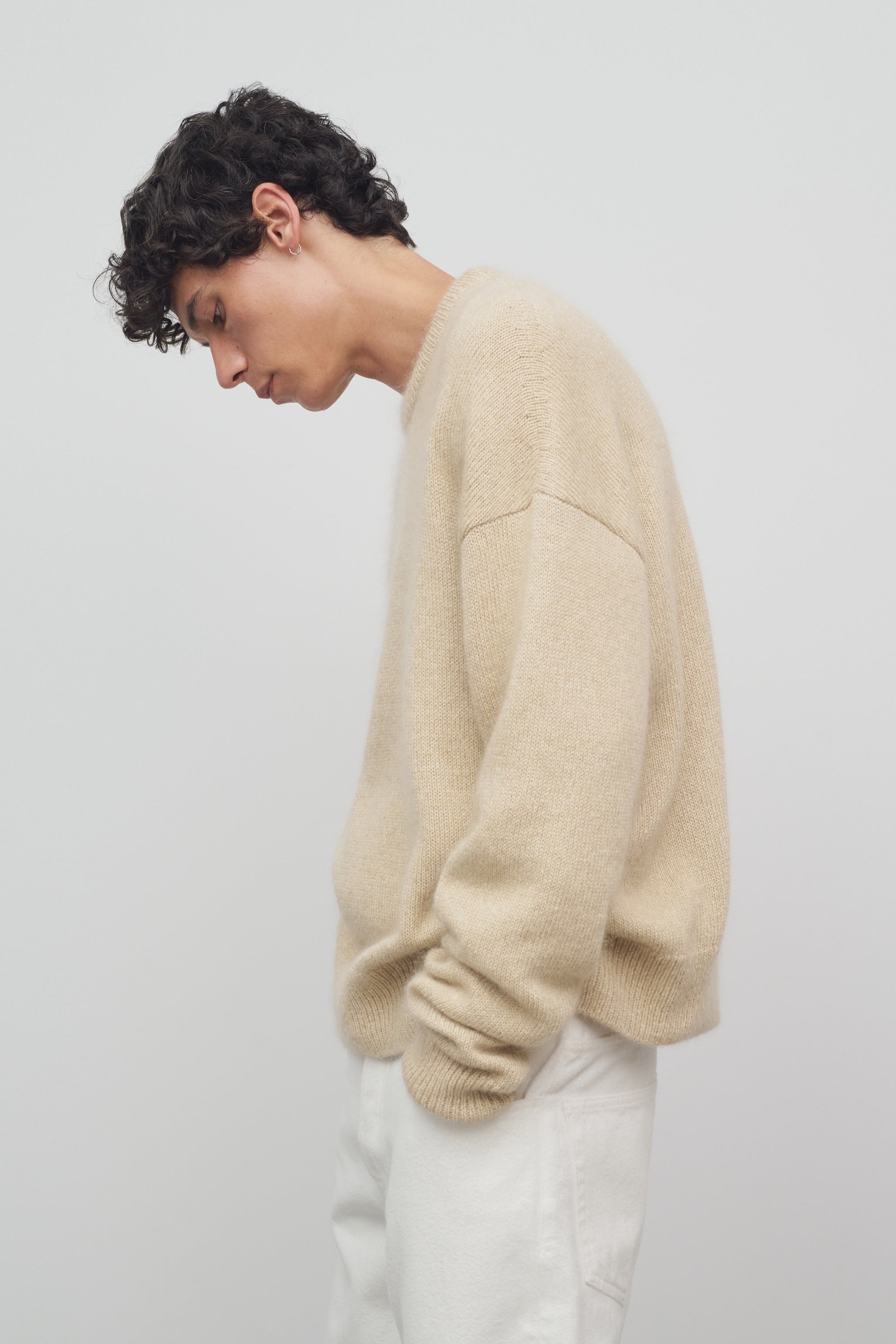 Olivio Sweater in Silk and Mohair - 4