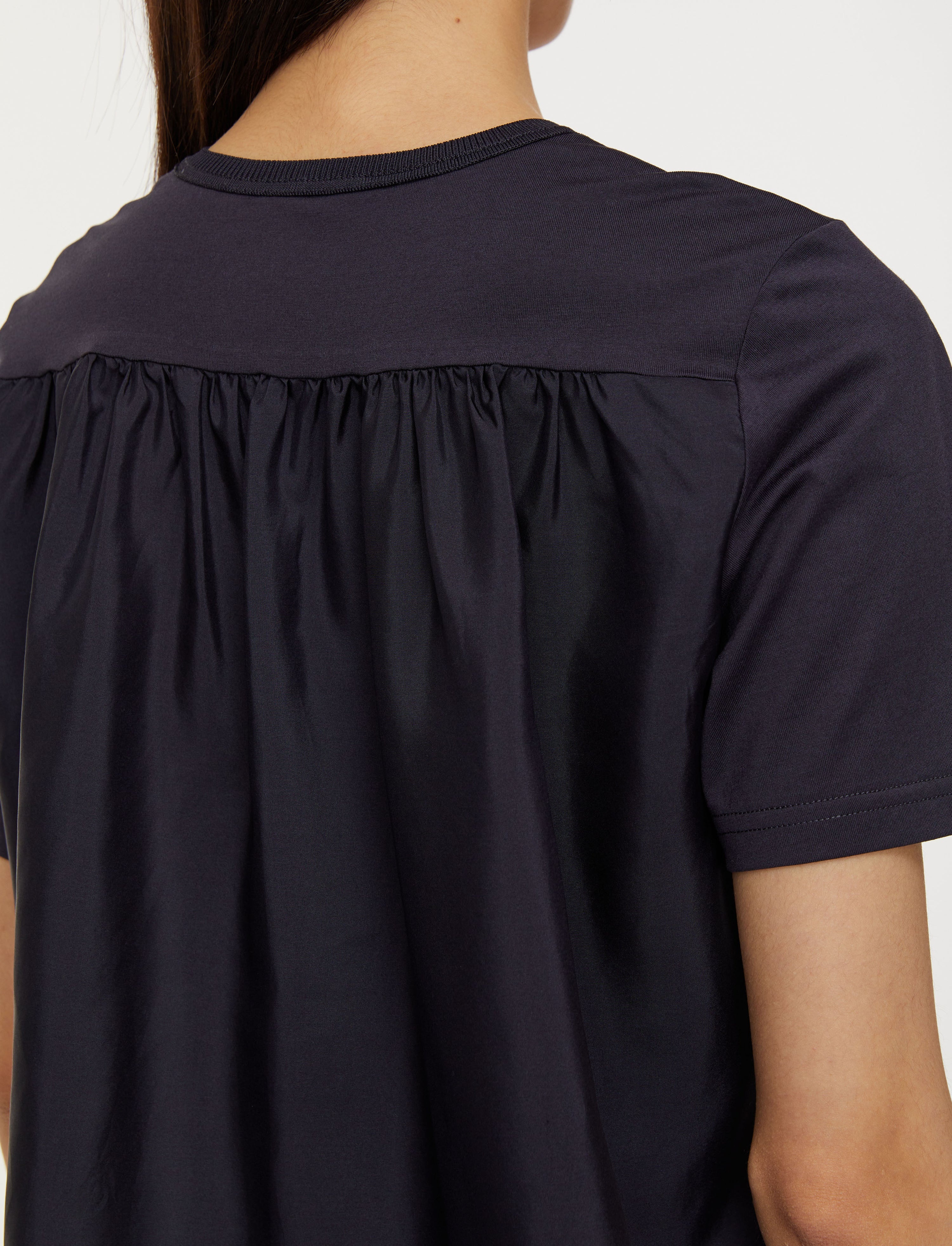 Jersey Habotai Silk Top - 5