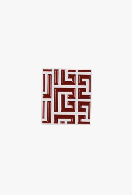 (Balmain) RED - Balmain Festival V02 lapel pin - 4