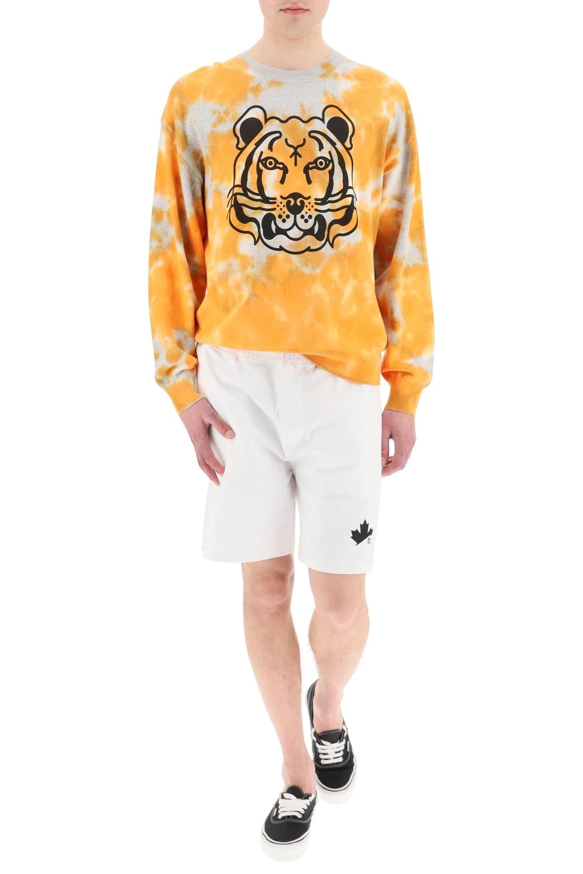 K-TIGER TIE-DYE SWEATER - 2