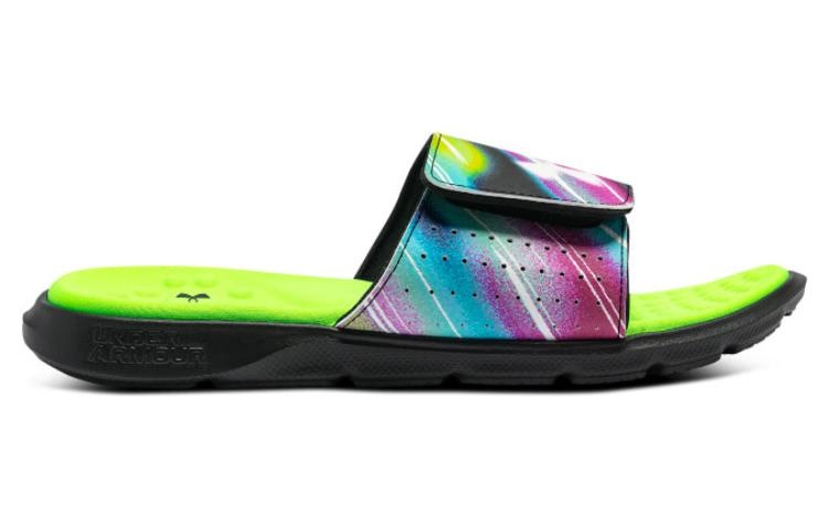 Under Armour Ignite Pro Graphic Strap Slide 'Holographic' 3026024-002 - 2