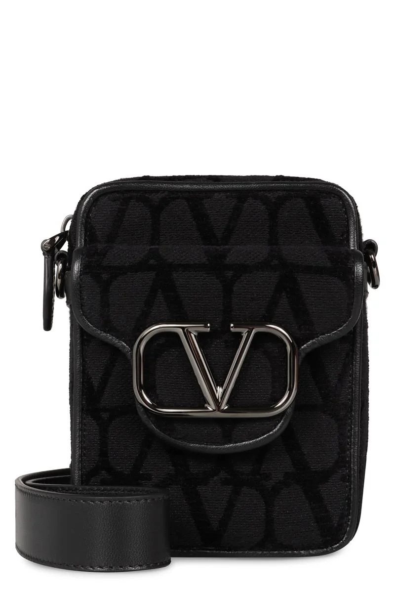 Valentino Garavani Valentino Garavani - Locò Messenger Bag With Logo - 1