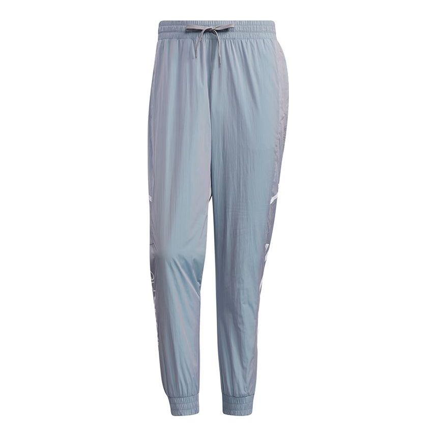 adidas neo M Hype Tp Q2 Casual Sports Side Stripe Running Long Pants light grey GP5716 - 1