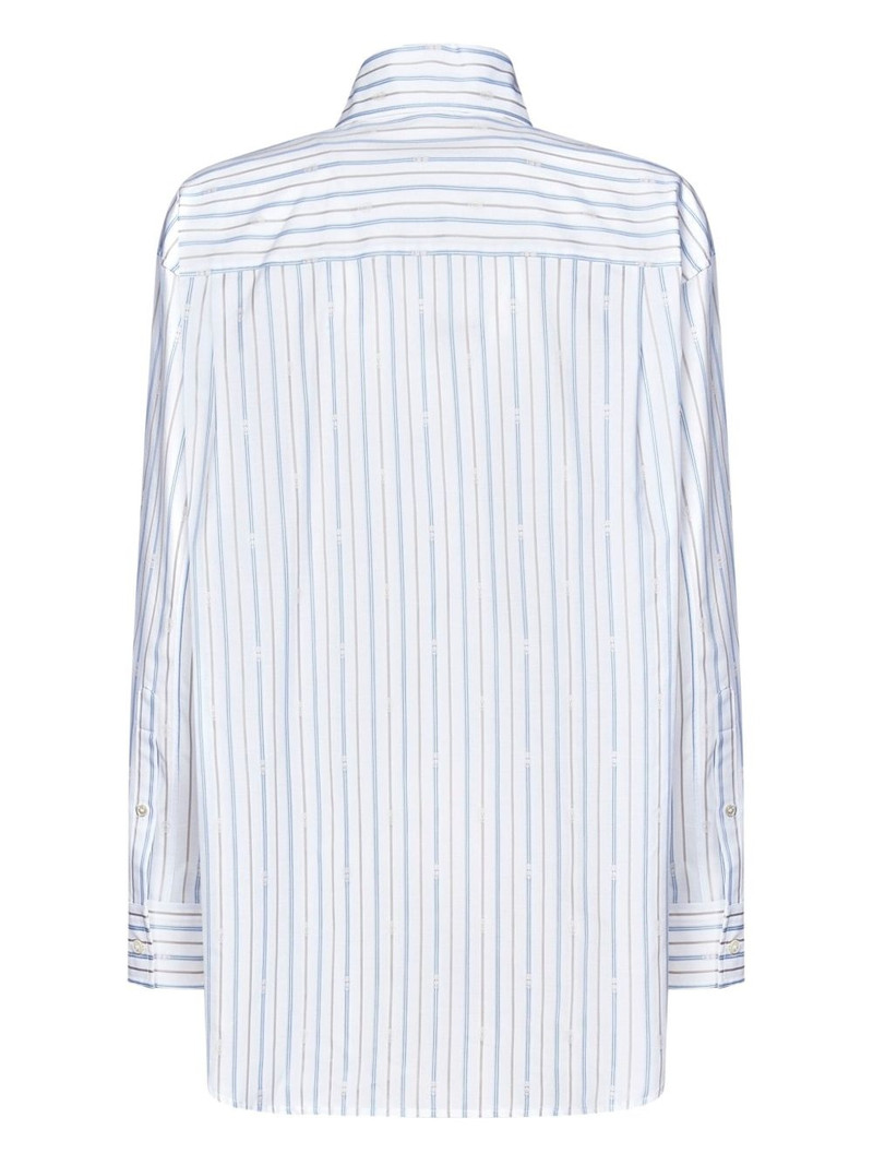 Alexander McQueen striped shirt outlook