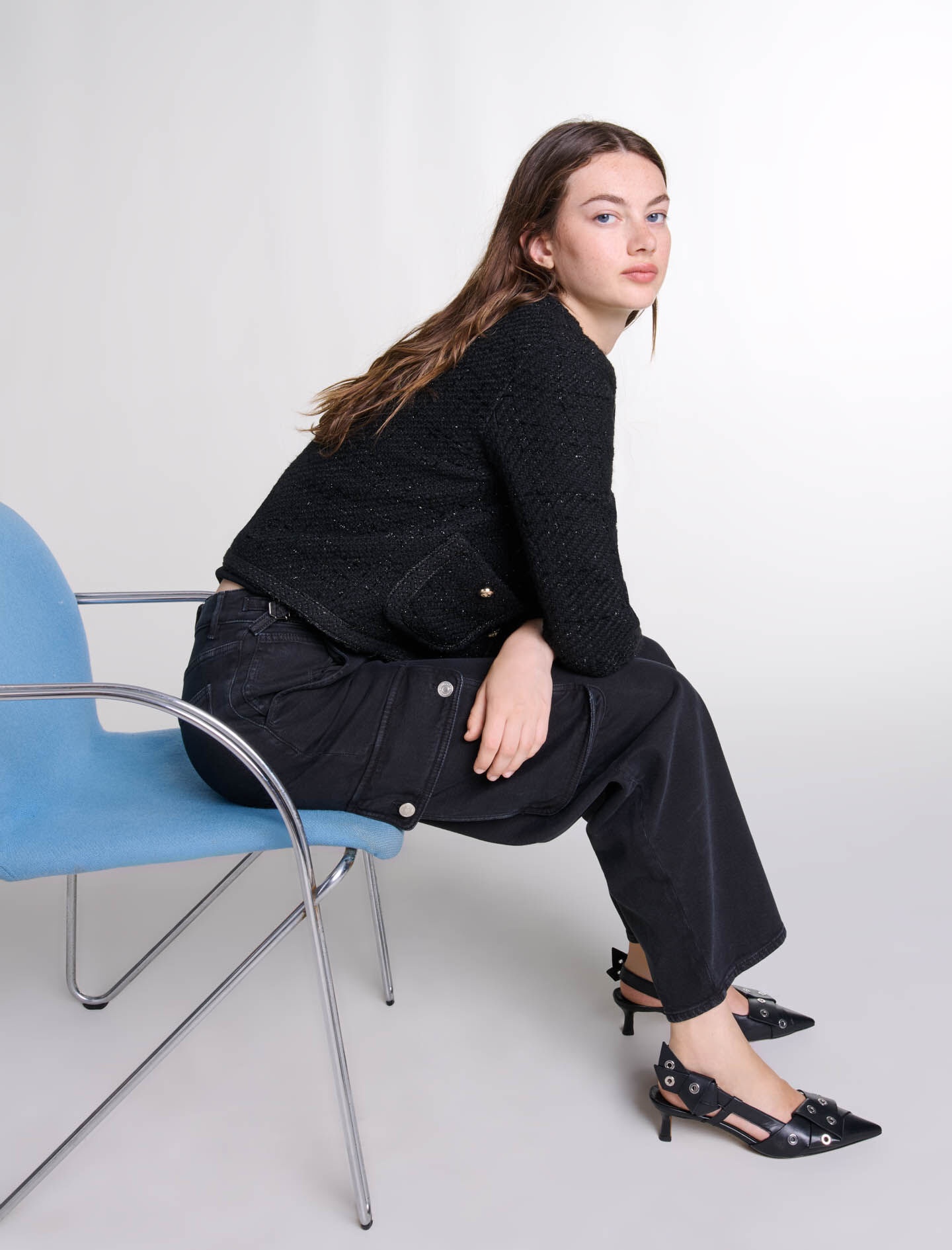 Short tweed jacket - 8