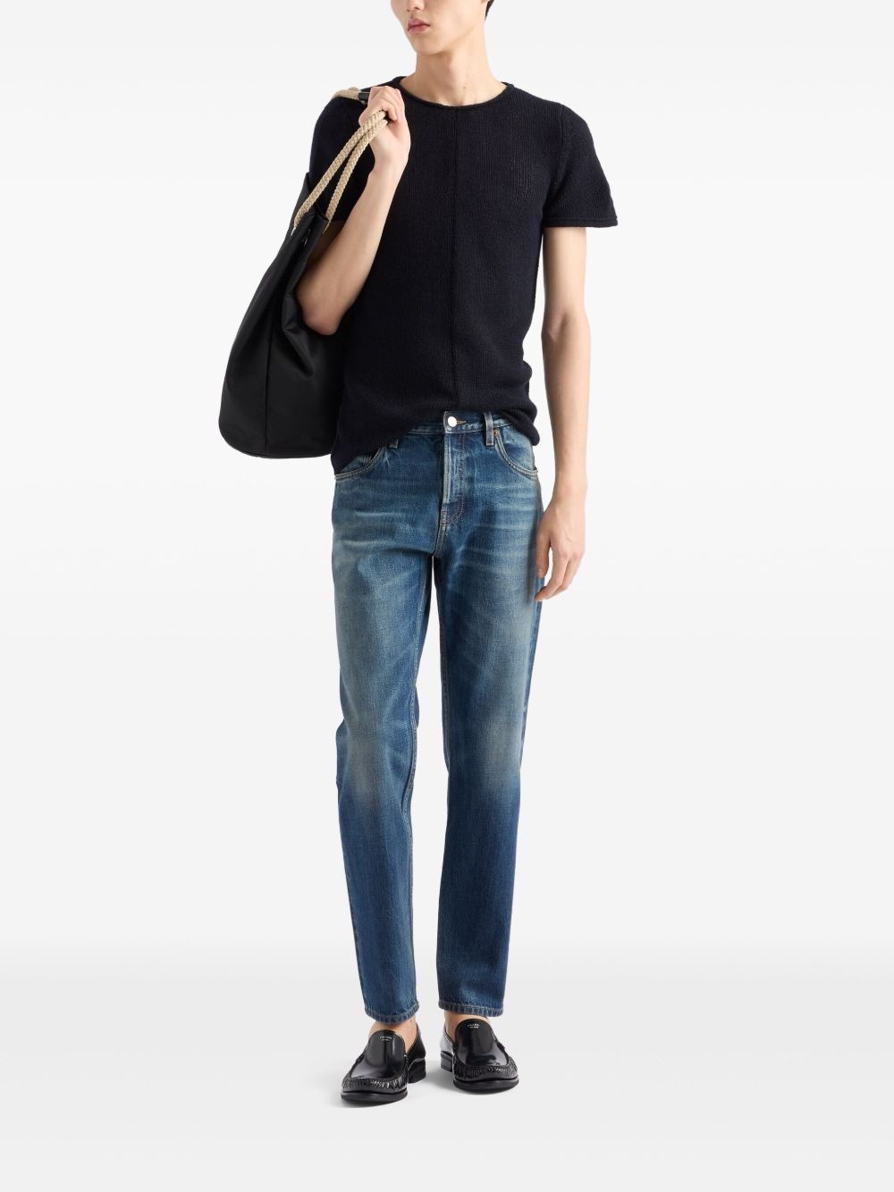 Selvedge straight-leg jeans - 2