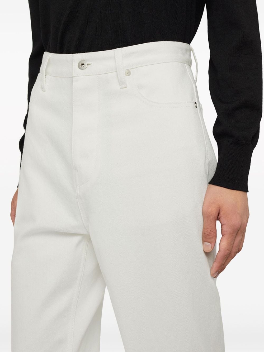 mid-rise straight-leg jeans - 3