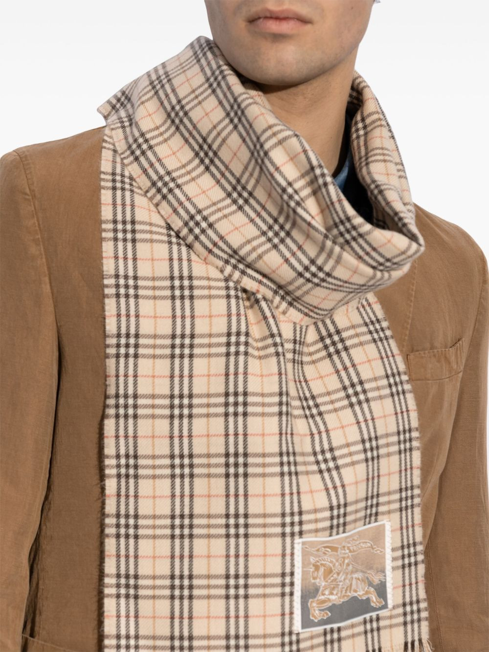 Check scarf - 5