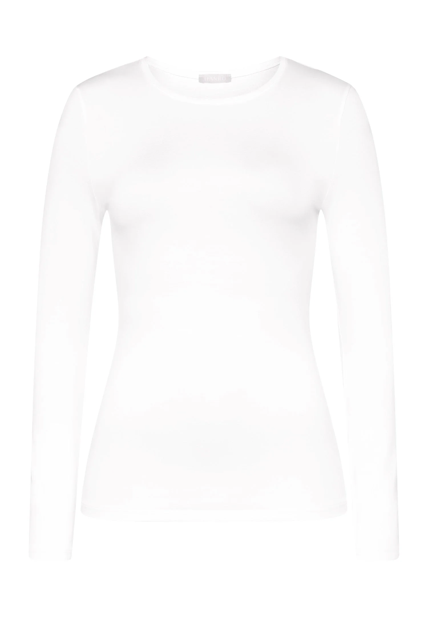 Soft Touch Round Neck Fitted Top - 1