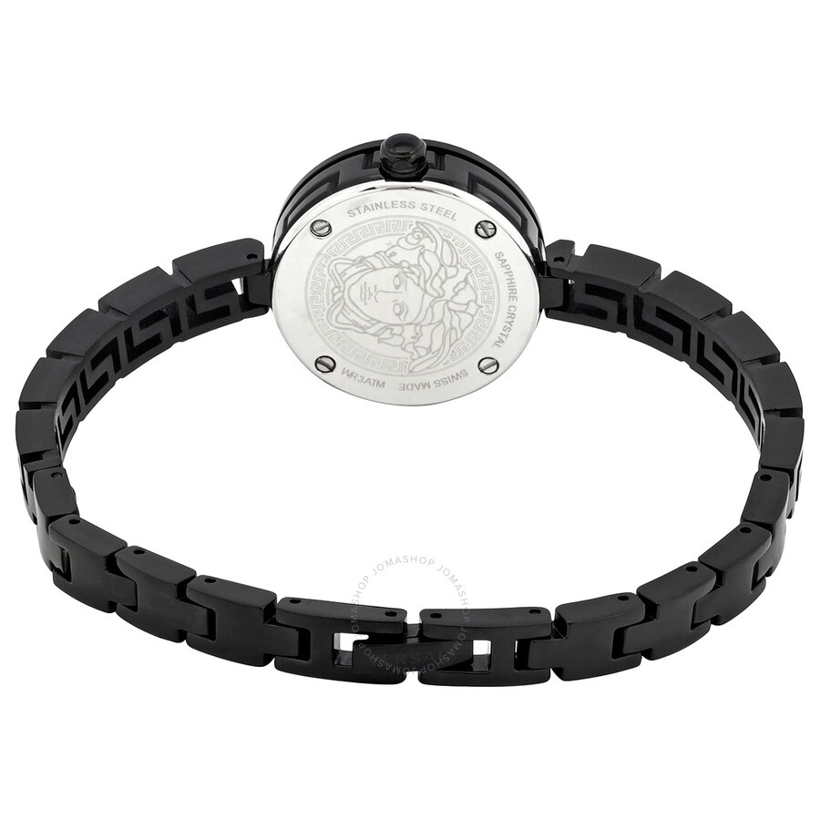 Versace Medusa Secret Quartz Black Dial Ladies Watch VEZ500321 - 5