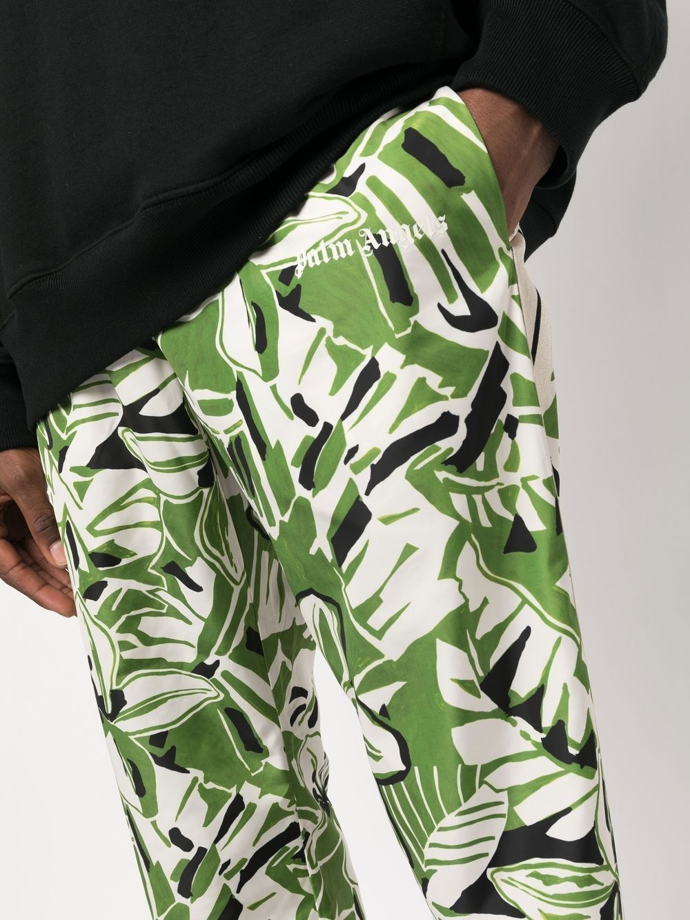 floral-print straight-leg trousers - 5