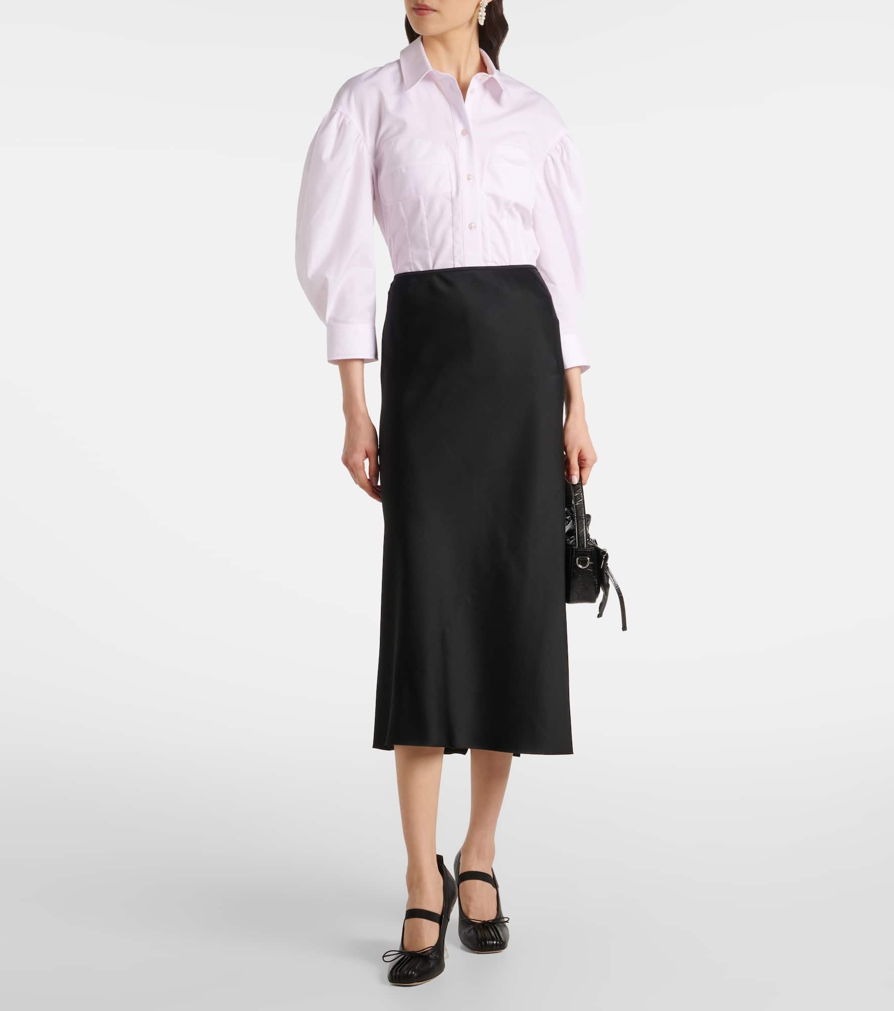 Cotton corset shirt - 2