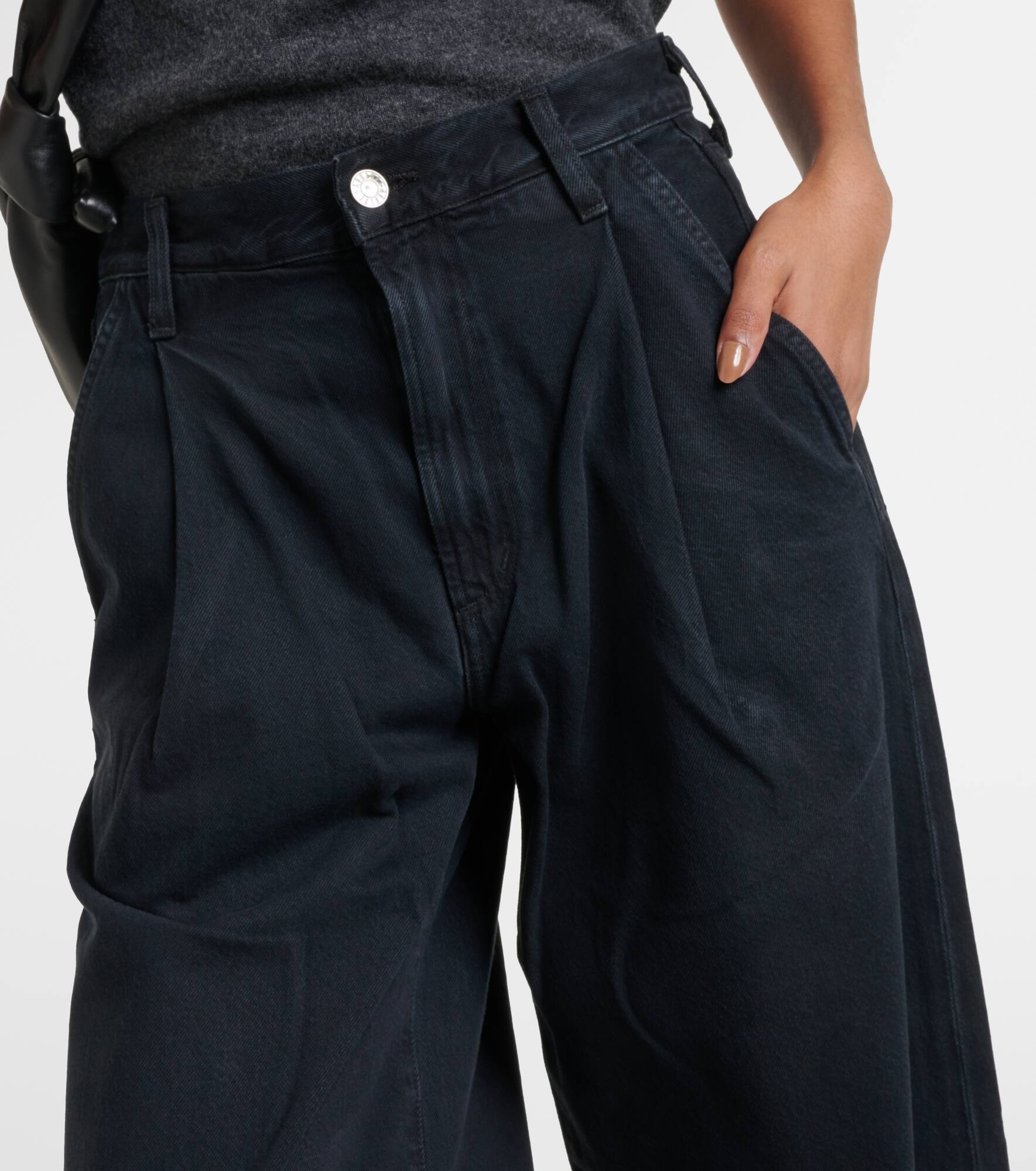 Ellis low-rise wide-leg jeans - 4
