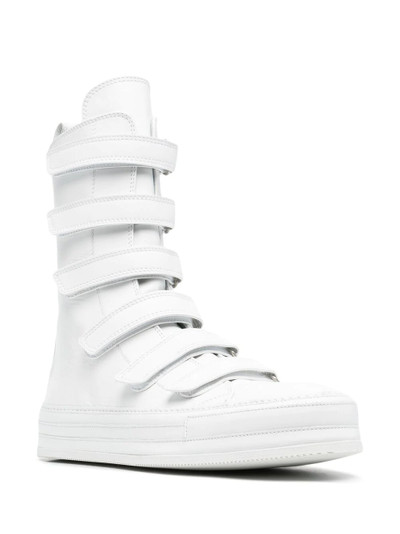 Ann Demeulemeester touch-strap high-top sneakers outlook