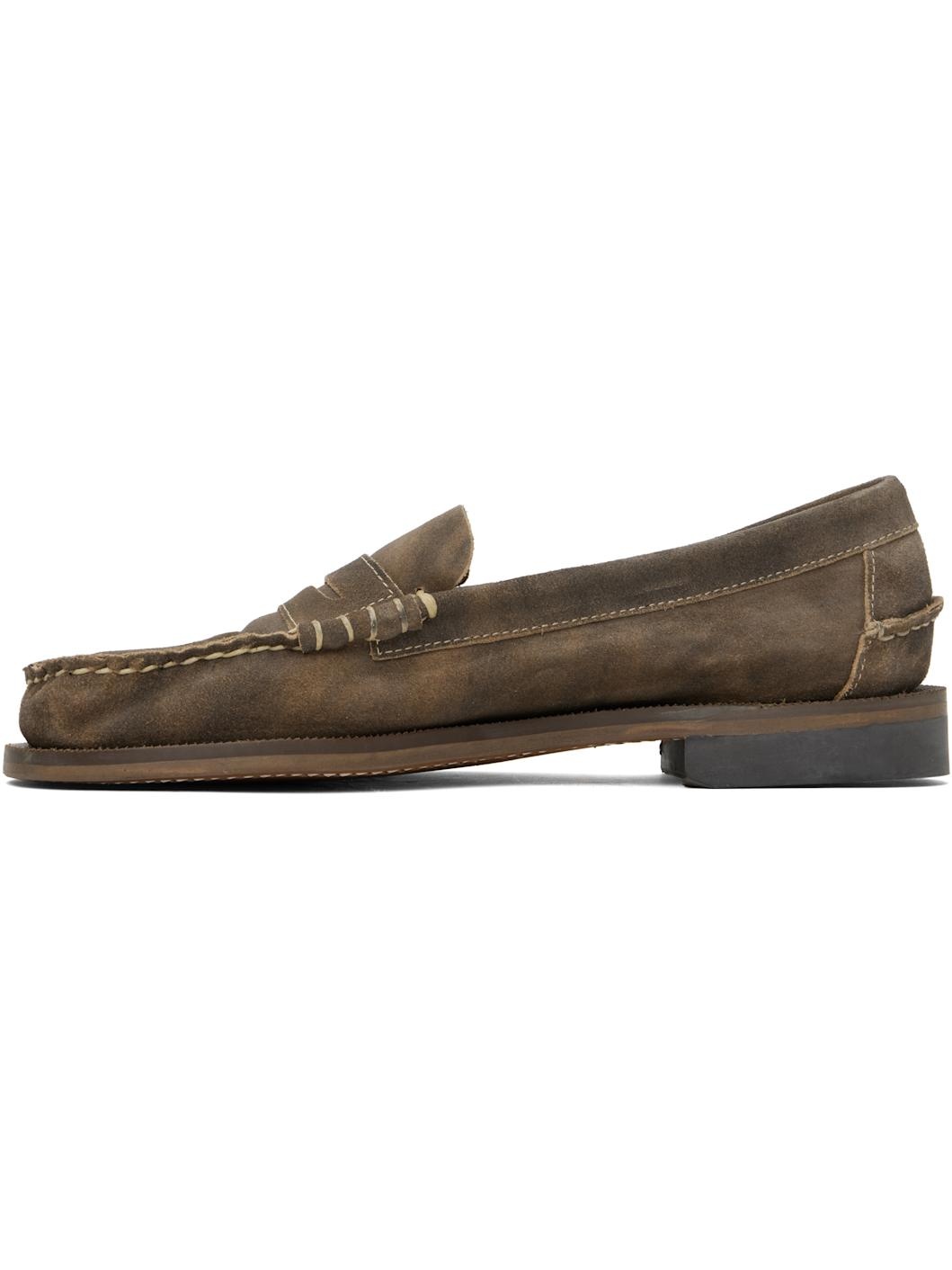 Taupe Alain Loafers - 3